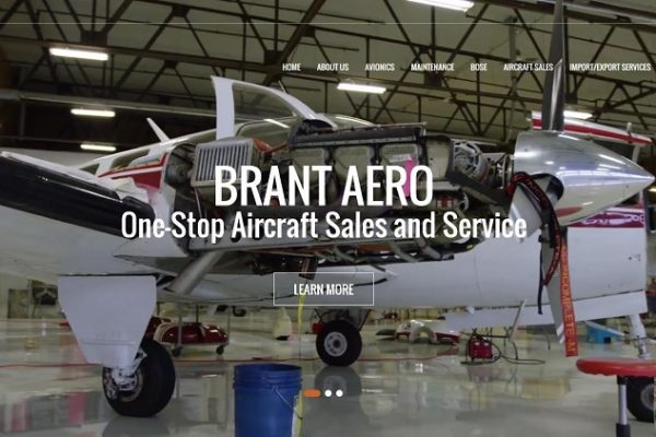 Brant Aero Website